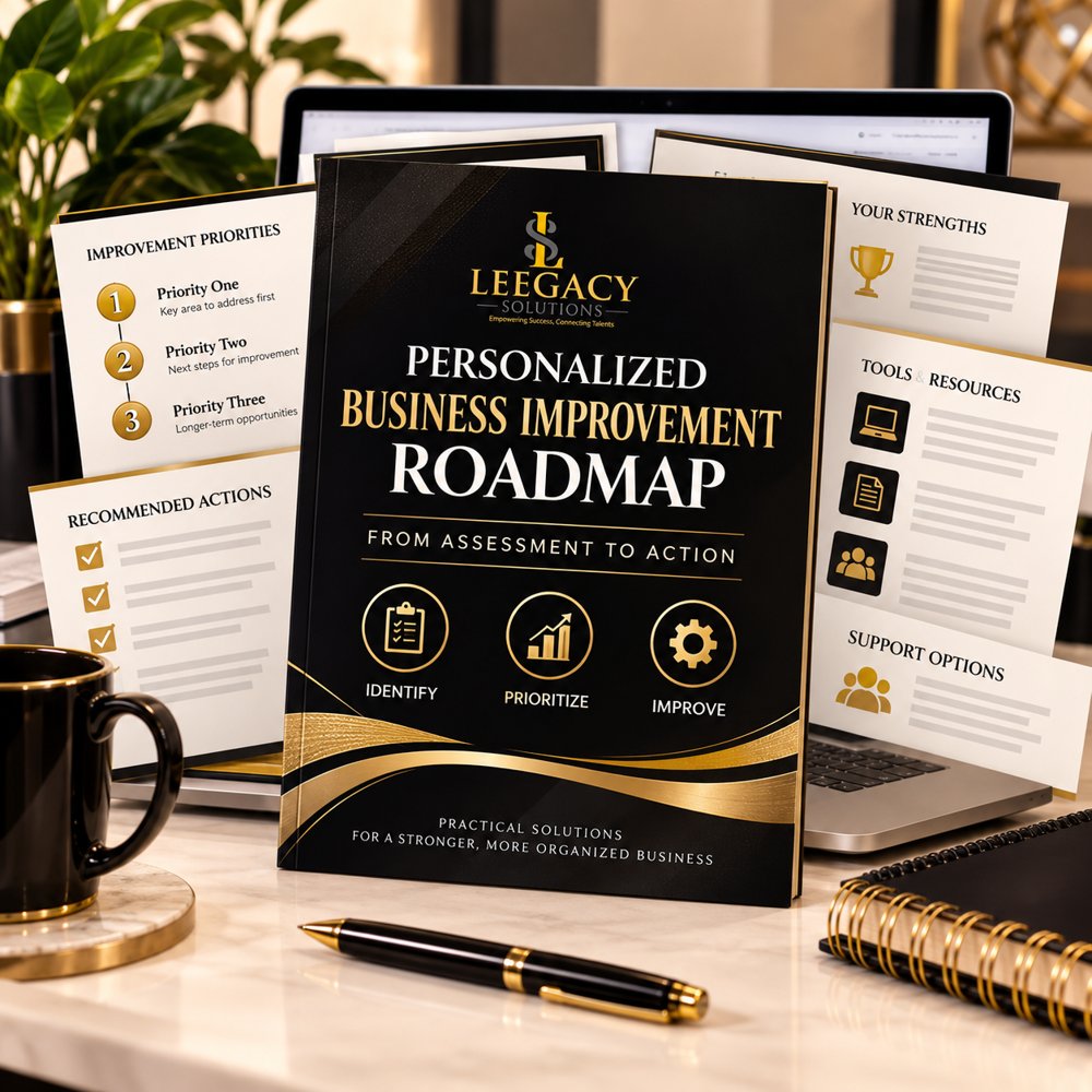 Personalized Business Improvement Roadmap